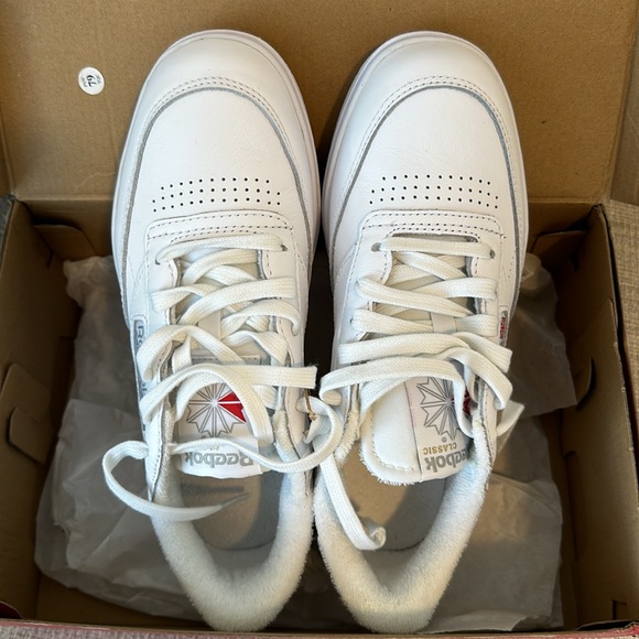 Reebok Club C Double Women. 7.5, perfect condition. Never worn, new with tags. - Picture 2 of 3
